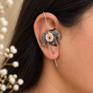Rajwadi Gajraj Ear Cuff